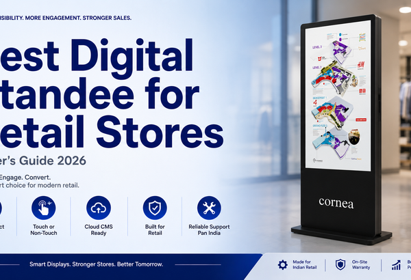 Best Digital Standee for Retail Stores