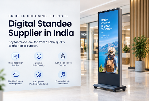 Top Indian Suppliers of High-Resolution Digital Standees — Features & Service Comparison
