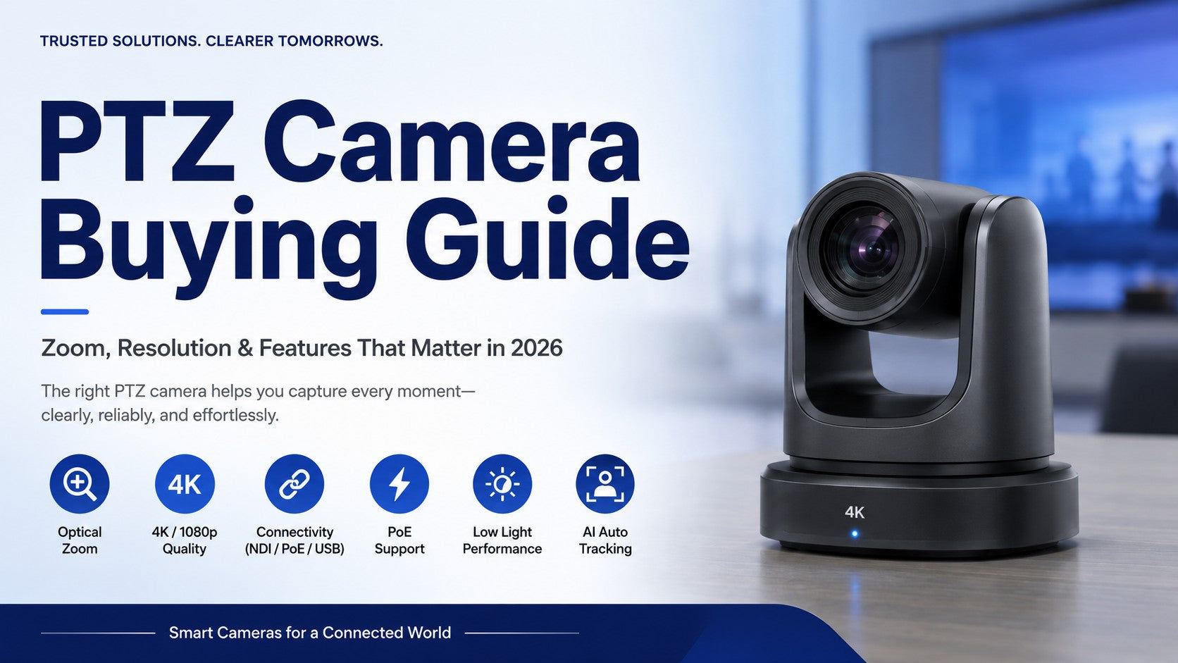 PTZ Camera Buying Guide: How to Pick the Right One Without Getting Confused