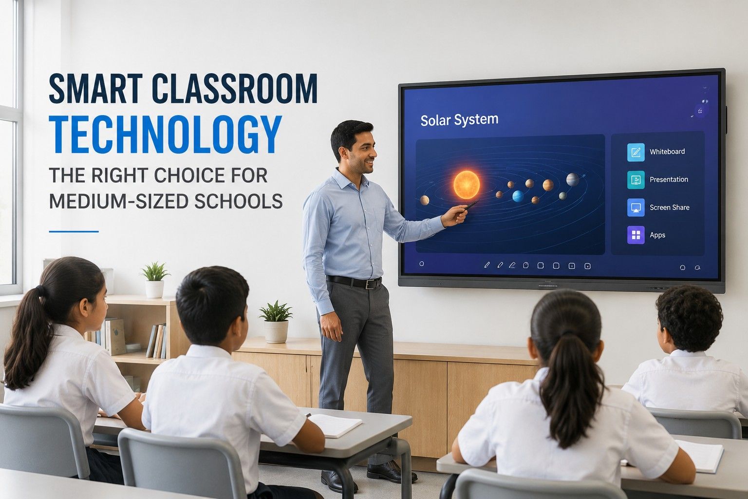 Which Smart Classroom Technology Should You Choose for a Medium-Sized School?