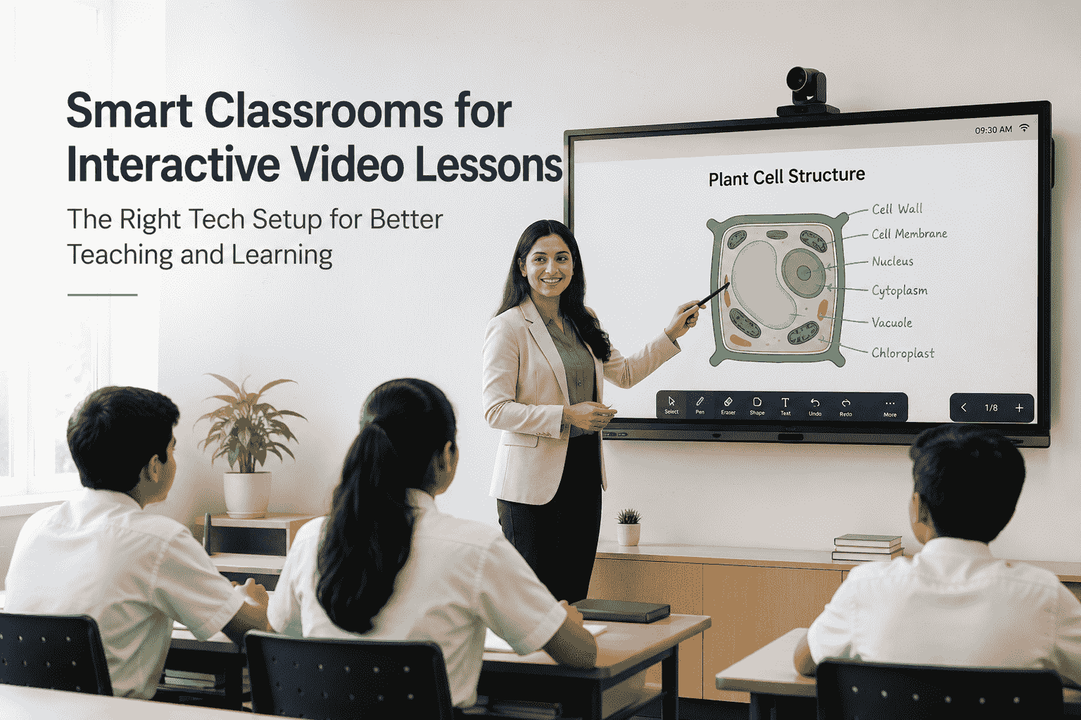 Smart Classrooms for Interactive Video Lessons: What to Look For & What We Recommend