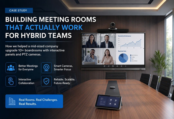 Corporate Boardroom Case Study: Building Meeting Rooms That Actually Work for Hybrid Teams