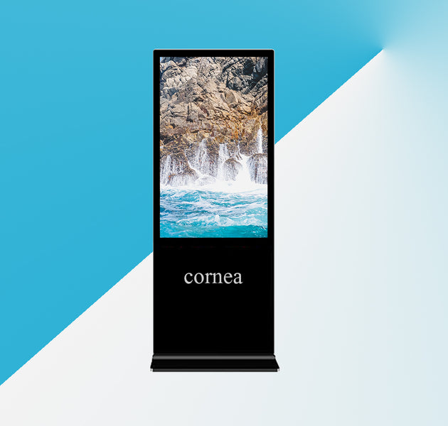 cornea non touch standee kiosk