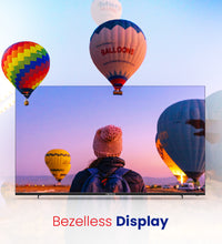 bezelless display