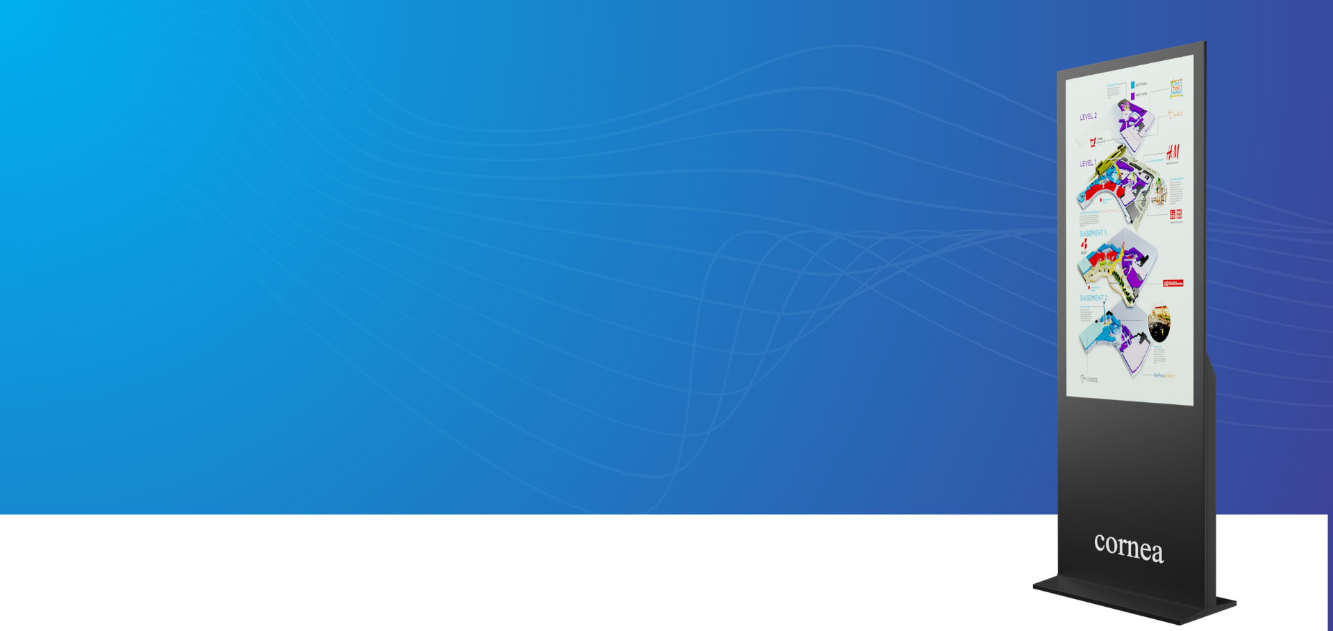 Cornea Digital Standees: Interactive Displays for Effective Engagement ...