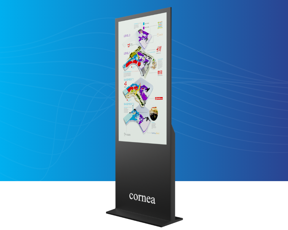 Cornea Digital Standees: Interactive Displays for Effective Engagement ...
