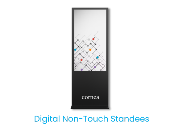 Cornea Digital Standees: Interactive Displays for Effective Engagement ...