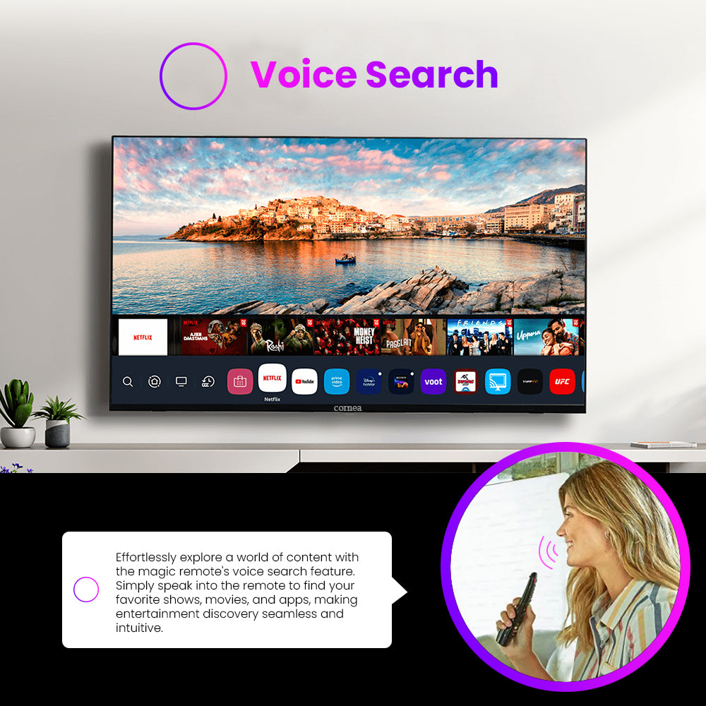 magic remote with voice search