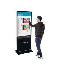 cornea touch panel standee kiosk