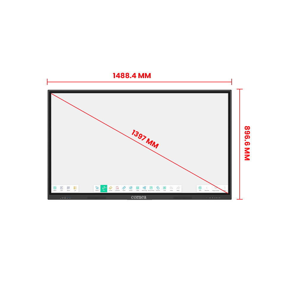 Cornea 110 Inch Ultra Touch Pro Interactive Panel