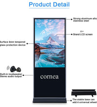 55 inch standee kiosk