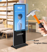 43 inch digital standee kiosk