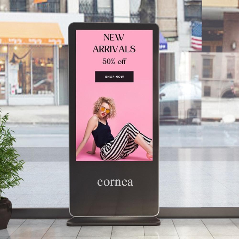 55 inch digital standee kiosk