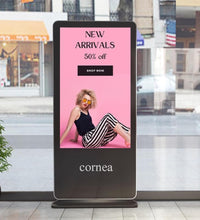 55 inch digital standee kiosk