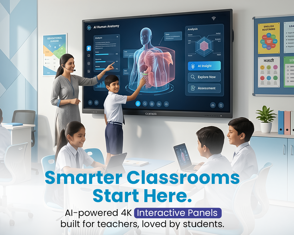 Cornea Interactive flat panel for classrooms